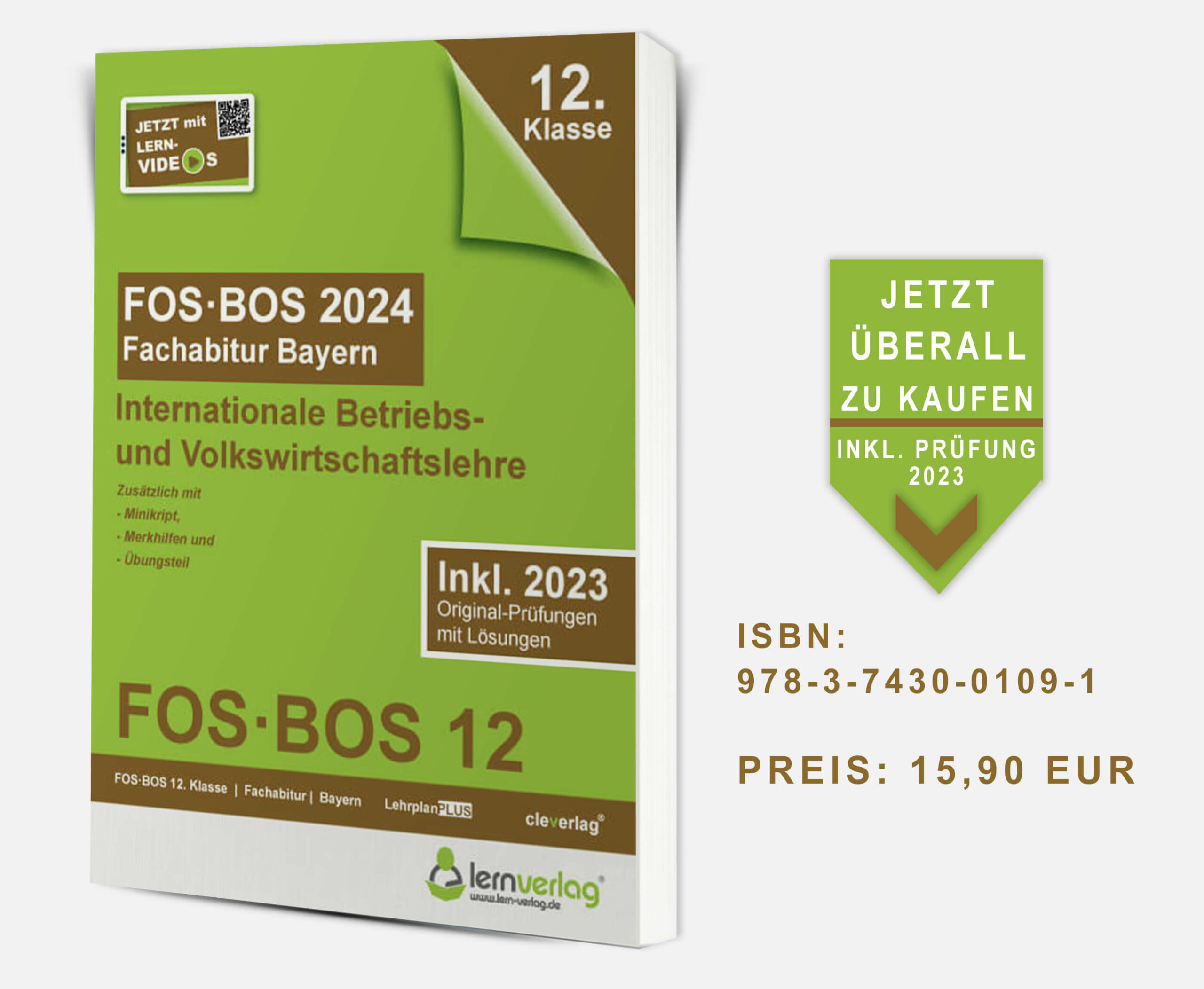 FOSBOS 2024 Fachabitur Bayern IBV . ISBN 978-3-7430-0109-1