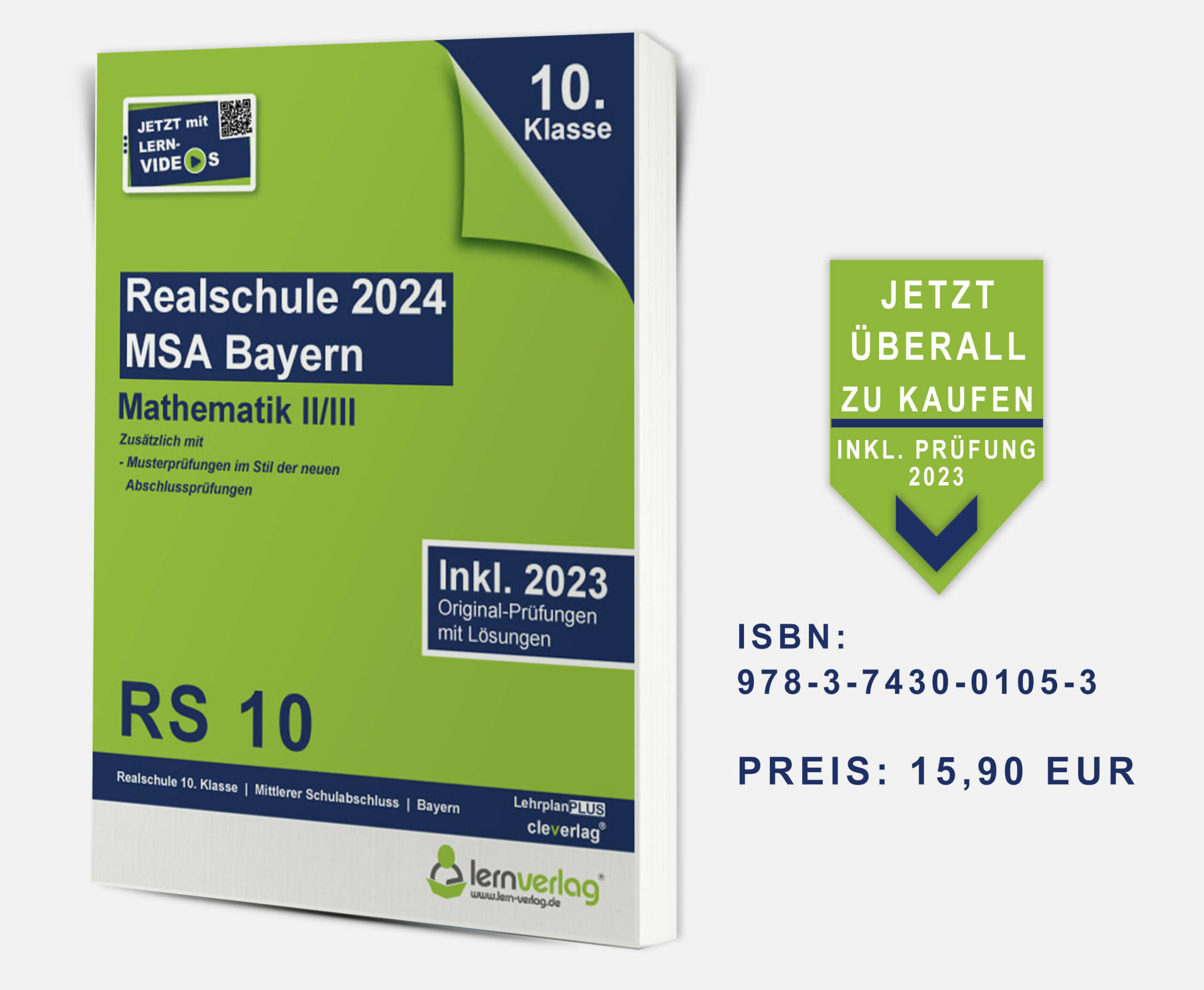 AP Mathematik II/III RS Bayern 2023. ISBN: 978-3-7430-0105-3