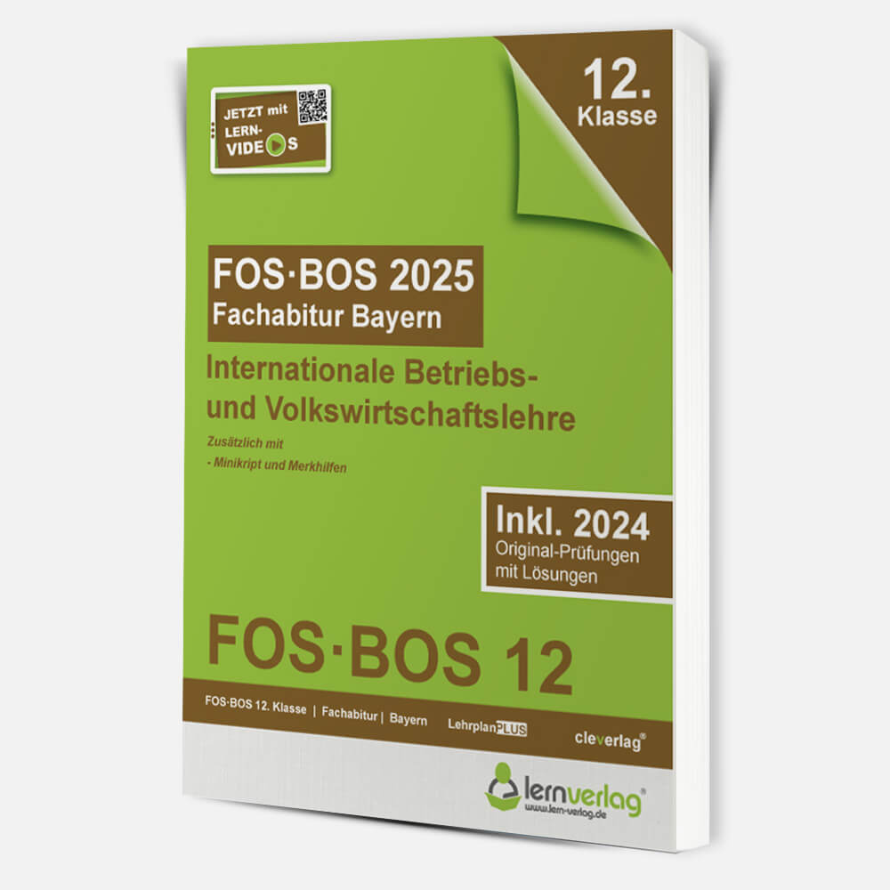 FOSBOS 2025 Fachabitur Bayern IBV. ISBN 978-3-7430-0123-7