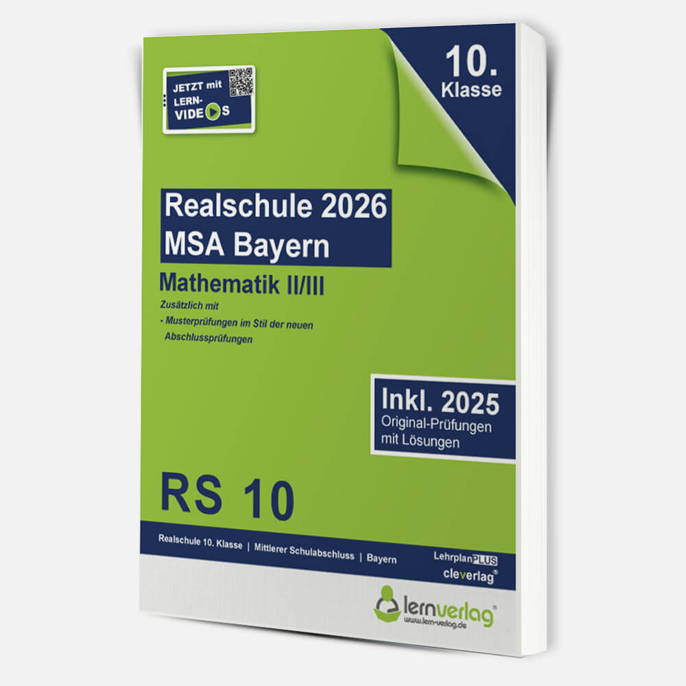 RS10 2026 Abitur Bayern MII. ISBN 978-3-7430-0145-9