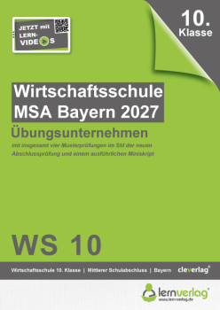 Übungsunternehmen Wirtschaftsschule Bayern 2027 | ISBN: 9783743001626
