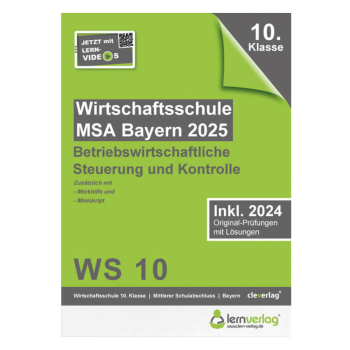 Trainer Wirtschaftsschule Bayern 2025 BSK | ISBN: 9783743001312