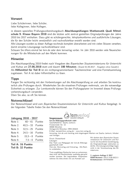 Original Abschlusspr fung in Bayern Mathematik Original Abschlusspr fung in Bayern Mathematik
